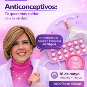WEBINAR EXCLUSIVO - Anticonceptivos con Marta Quinteros: ¿qué herramientas tenemos?